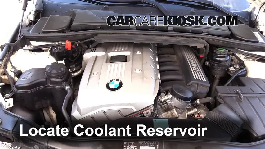 2006 BMW 325i 3.0L 6 Cyl. Coolant (Antifreeze) Add Coolant